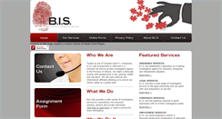 Desktop Screenshot of investigativeservices.net